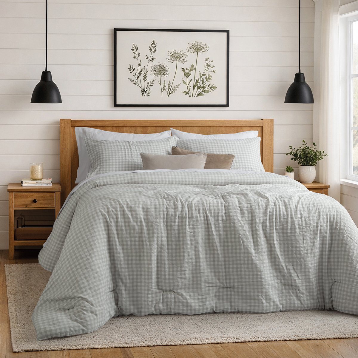 Dormitorio claro de la colección Primavera Verano AFS Hogar